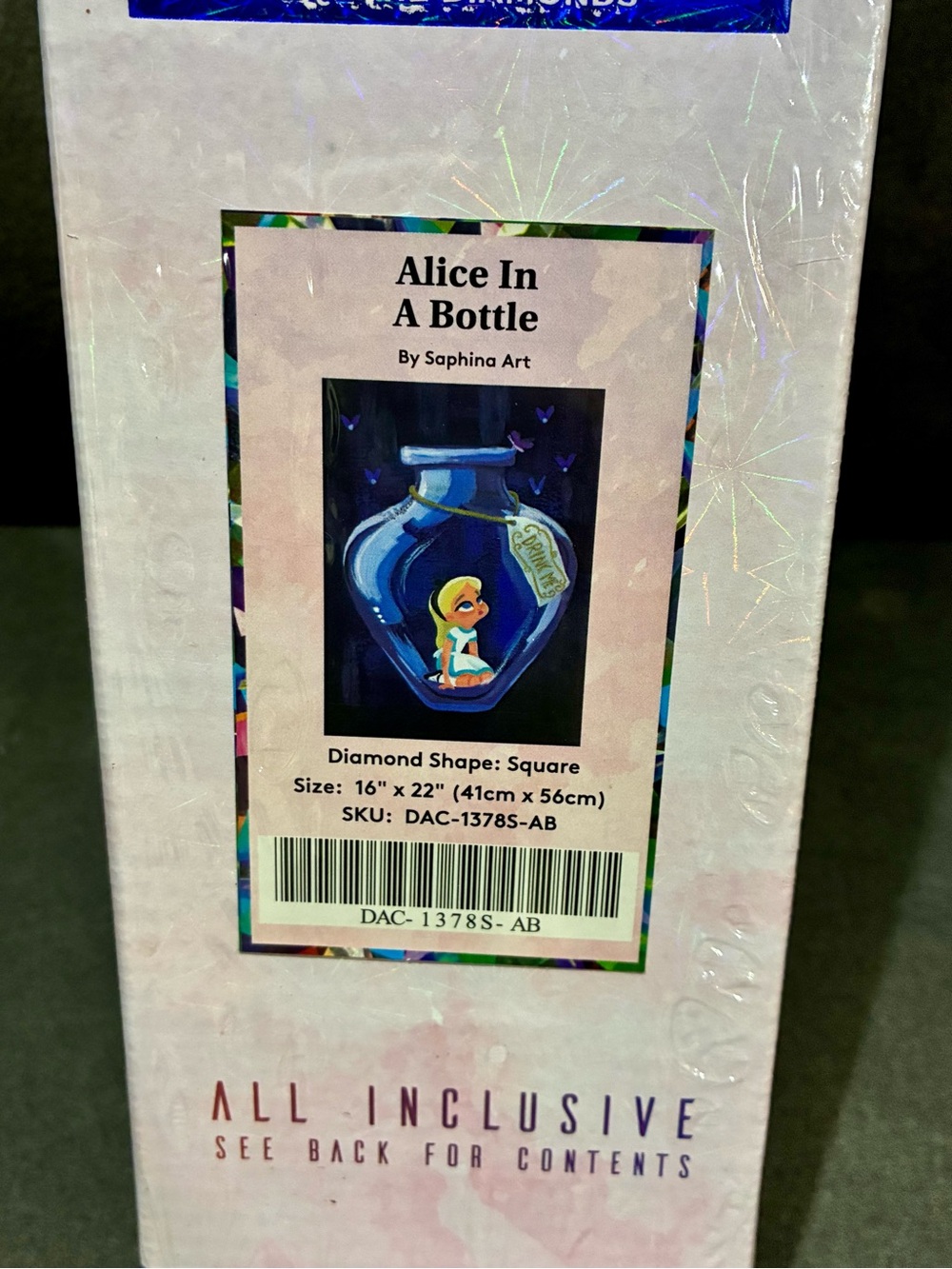 Alice In A Bottle Diamond Art Club Sealed
